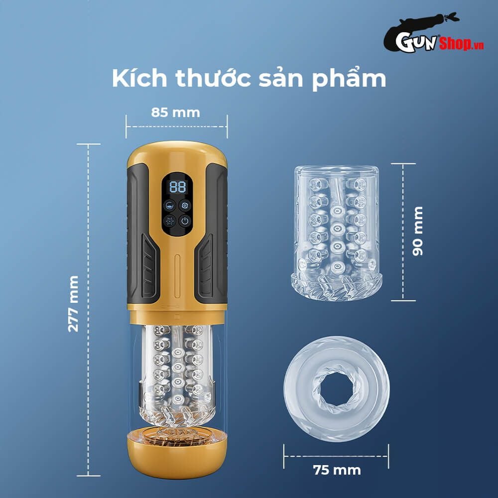 Âm đạo giả đa năng Toyschool Yellow