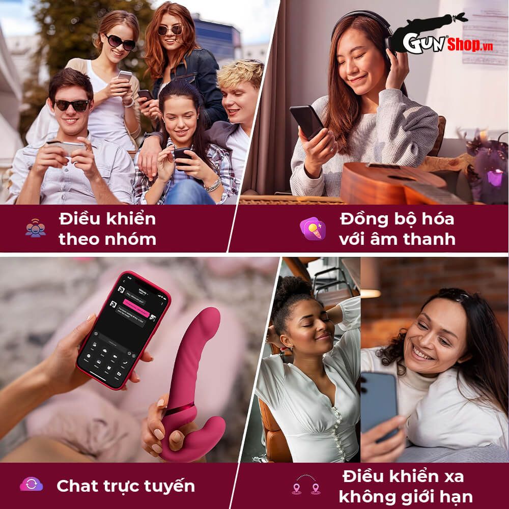 Dương vật giả 2 đầu Lovense Lapis