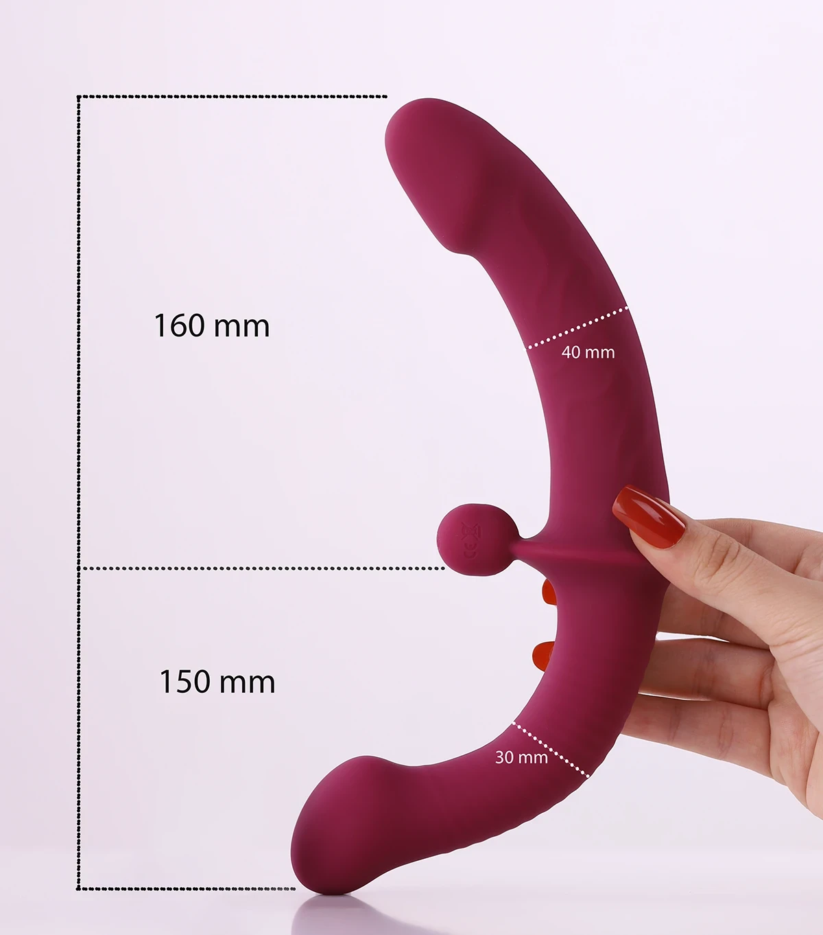 kích thước dương vật giả 2 đầu của Yunman