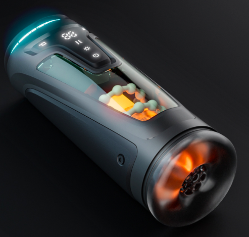 Máy bút mút dương vật tự động rung thụt bi sục như thật