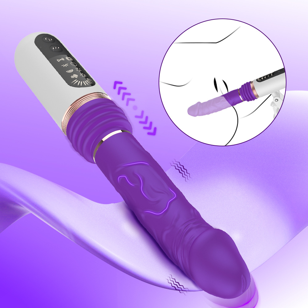 Nhập sỉ Dương Vật Giả Manual 8 Chế Độ Rung Thụt Sạc Điện chính hãng