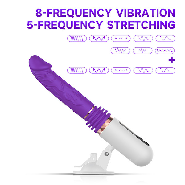 Nhập sỉ Dương Vật Giả Manual 8 Chế Độ Rung Thụt Sạc Điện chính hãng
