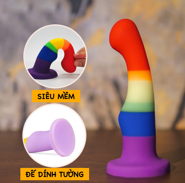 Kho sỉ Dương Vật Giả Dính Tường Avant Pride P1 Silicone Siêu Mềm giá rẻ Kho sỉ Dương Vật Giả Dính Tường Avant Pride P1 Silicone Siêu Mềm giá rẻ