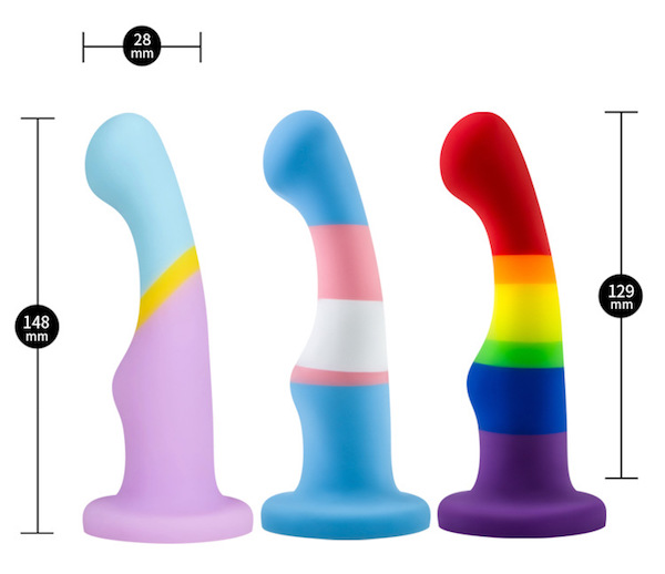 Dương vật giả Avant Pride P1 silicone mềm dính tường chân thực Dương vật giả Avant Pride P1 silicone mềm dính tường chân thực
