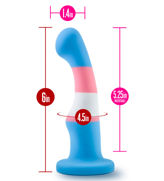 Dương Vật Giả Dính Tường Avant Pride P2 Silicone Siêu Mềm 15.2cm
