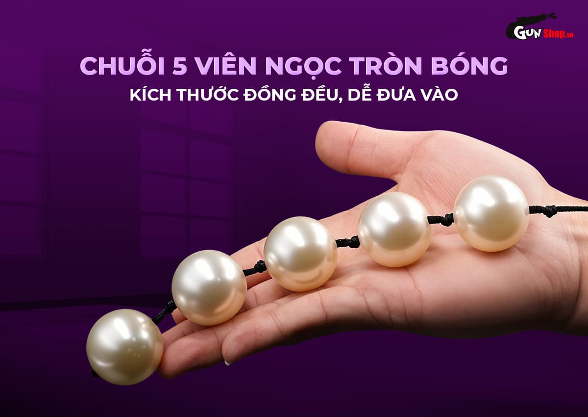 Đại lý Chuỗi hạt ngọc trai kích thích hậu môn giá rẻ