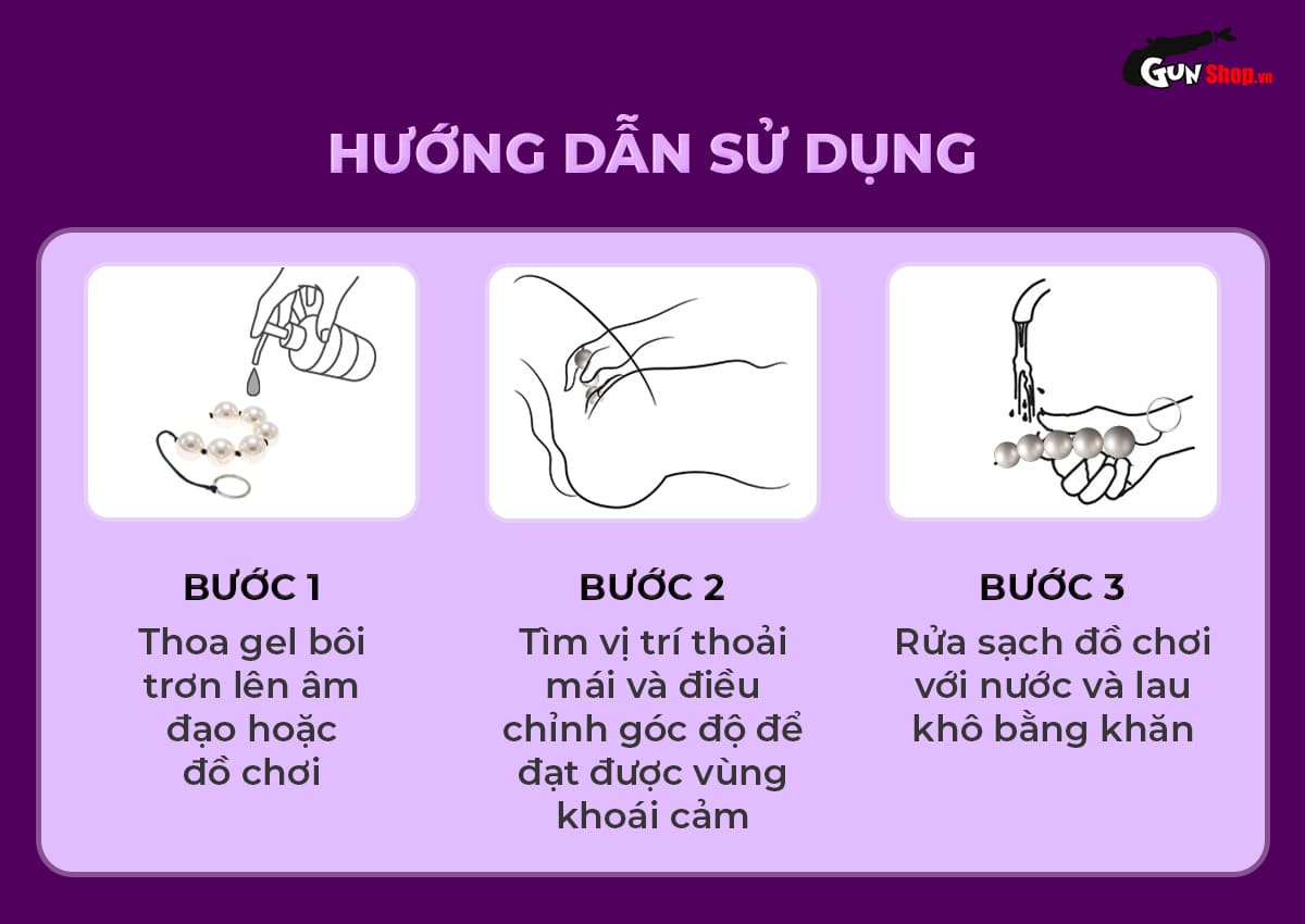 Đại lý Chuỗi hạt ngọc trai kích thích hậu môn giá rẻ
