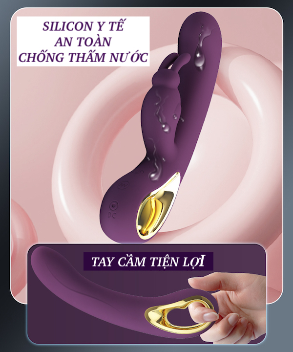 Đại lý Dương vật giả Pretty Love Liam điều khiển qua app điện thoại có nhánh phụ tai thỏ hàng mới về Đại lý Dương vật giả Pretty Love Liam điều khiển qua app điện thoại có nhánh phụ tai thỏ hàng mới về