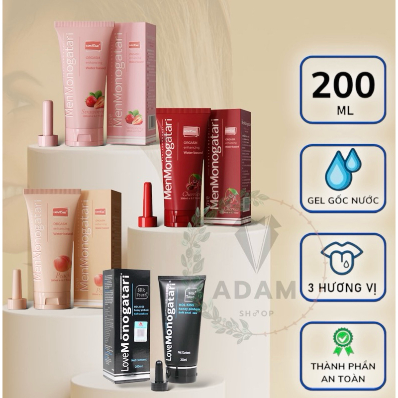 Phân phối Gel Bôi Trơn Hậu Môn Love Monogatari Black 200ml Gel Gốc Nước Trong Suốt loại tốt Phân phối Gel Bôi Trơn Hậu Môn Love Monogatari Black 200ml Gel Gốc Nước Trong Suốt loại tốt