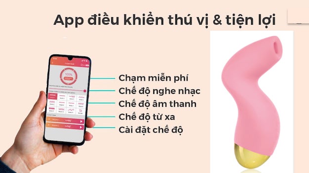 Đánh giá Svakom Pulse Pure Máy Massage Âm Vật Điều Khiển Qua App Công Nghệ Sóng Âm hàng mới về