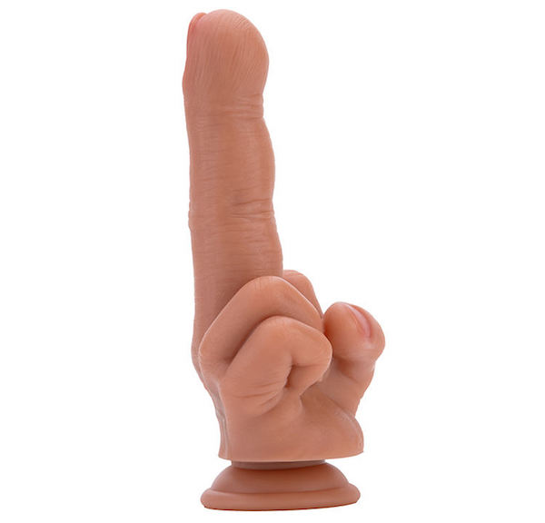 Dương vật giả ngón giữa Rotten Hand silicon mềm mại