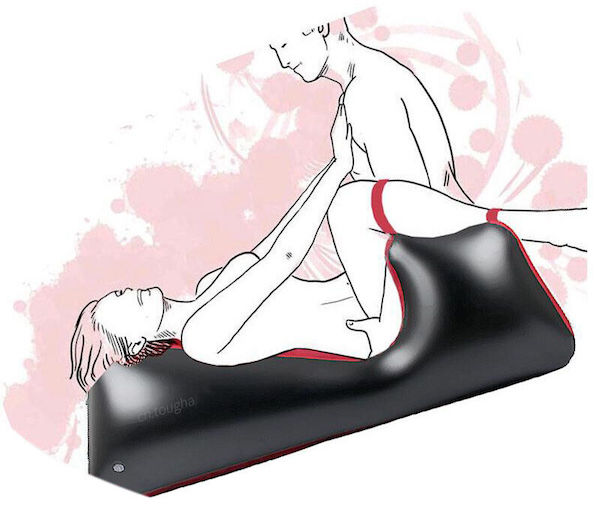 Kho sỉ Ghế Bơm Hơi Tình Yêu Có Dây Trói Chân Đệm Gối Quan Hệ Tư Thế Doggy & Nằm Sấp loại tốt