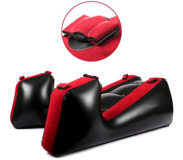 Kho sỉ Ghế Bơm Hơi Tình Yêu Có Dây Trói Chân Đệm Gối Quan Hệ Tư Thế Doggy & Nằm Sấp loại tốt