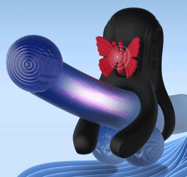 Vòng rung đôi Butterfly Ring thế hệ 2 cánh bướm tăng khoái cảm kéo dài cuộc yêu Vòng rung đôi Butterfly Ring thế hệ 2 cánh bướm tăng khoái cảm kéo dài cuộc yêu