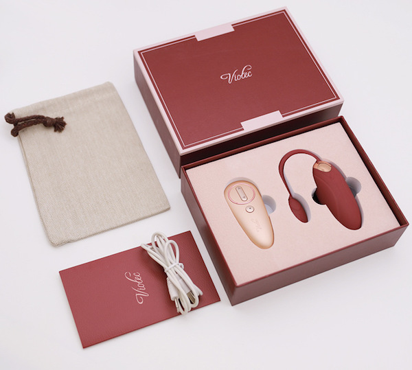 Trứng rung VIOTEC Violet sang trọng, nhỏ gọn, mạnh mẽ dễ sử dụng