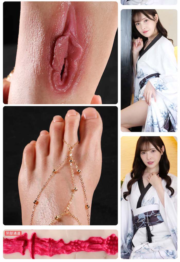 Bàn chân âm đạo nguyên khối Idol Hashimoto Arina silicon mềm mại siêu thực