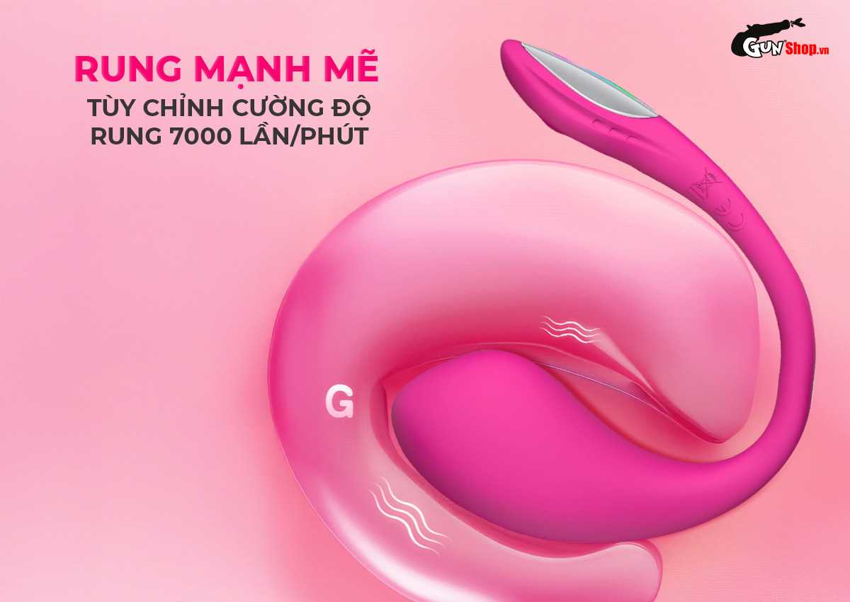 Phân phối Trứng rung cao cấp Lovense Lush Mini không dây điều khiển từ xa qua app bluetooth cao cấp
