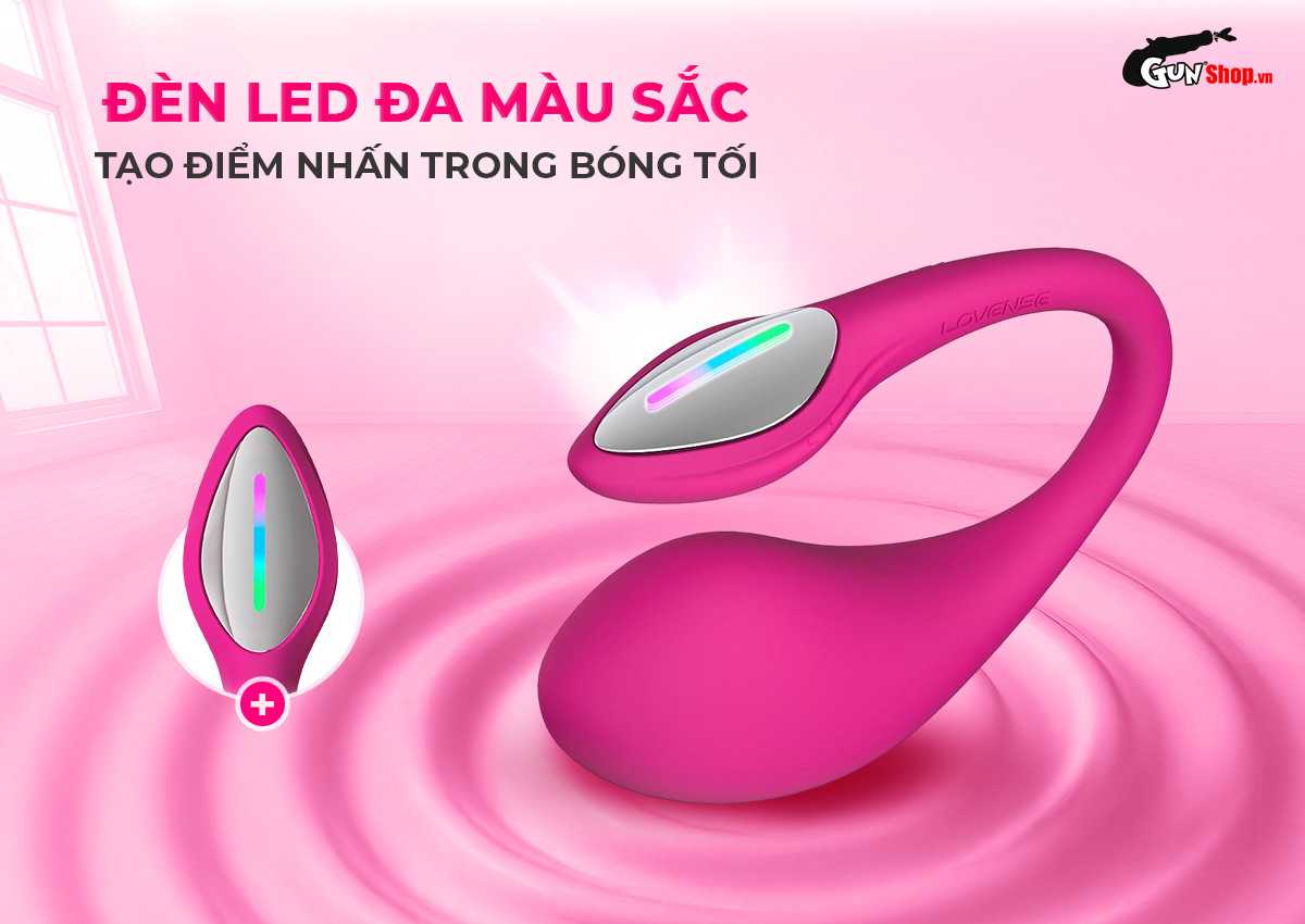 Phân phối Trứng rung cao cấp Lovense Lush Mini không dây điều khiển từ xa qua app bluetooth cao cấp