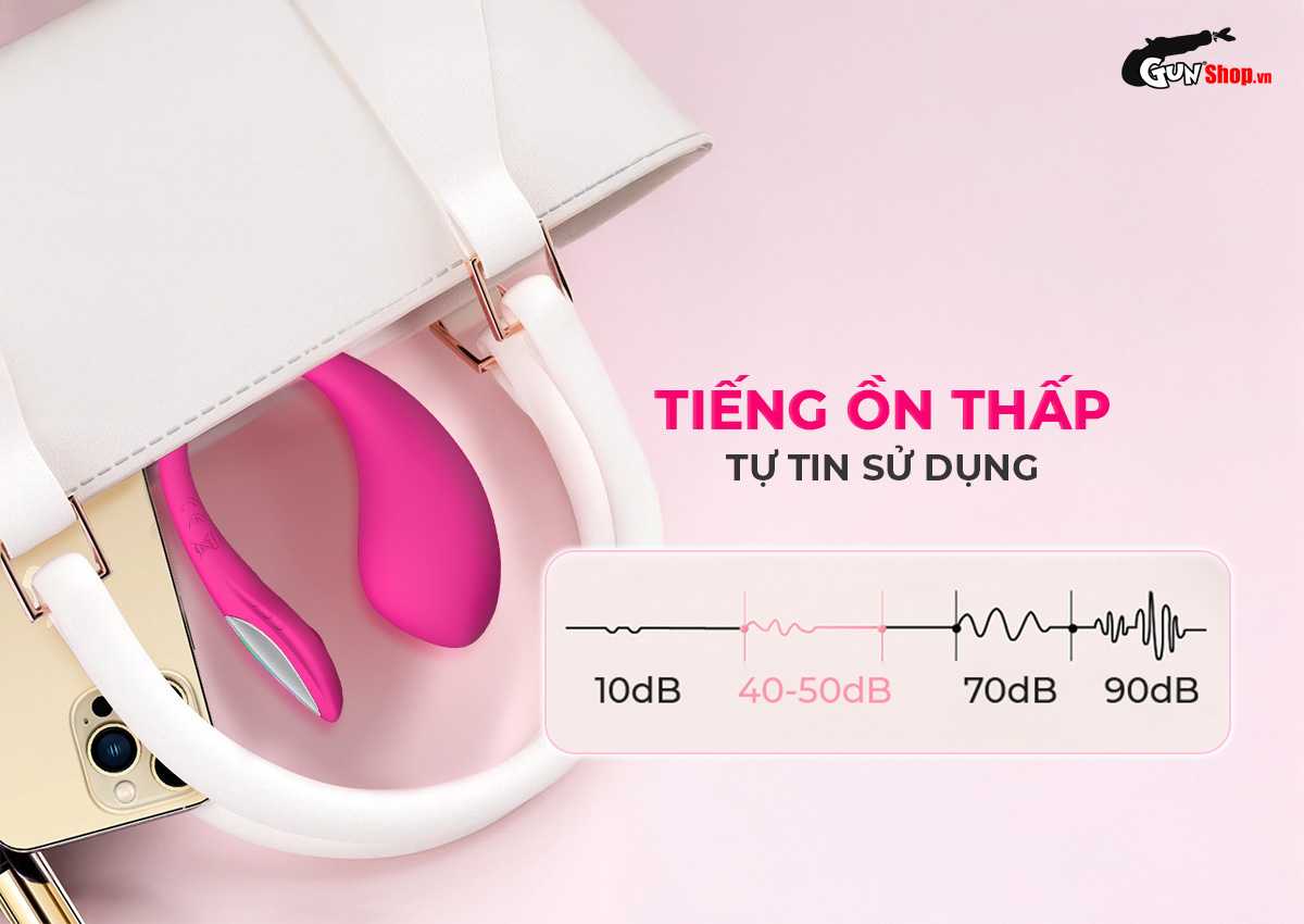 Phân phối Trứng rung cao cấp Lovense Lush Mini không dây điều khiển từ xa qua app bluetooth cao cấp