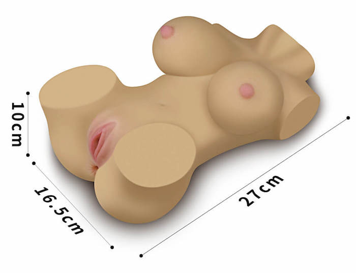 Búp bê mini Lovetoy Streetgirl bán thân silicon mềm mại quyến rũ ai mê