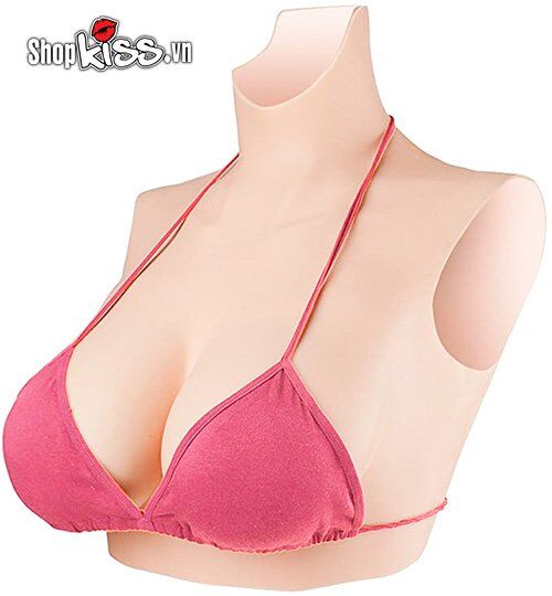 Ngực giả silicone full cổ như thật kích thước lớn 74cm