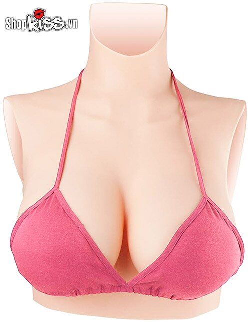 Mua Ngực giả silicone full cổ như thật hỗ trợ tăng vòng 1 cao cấp