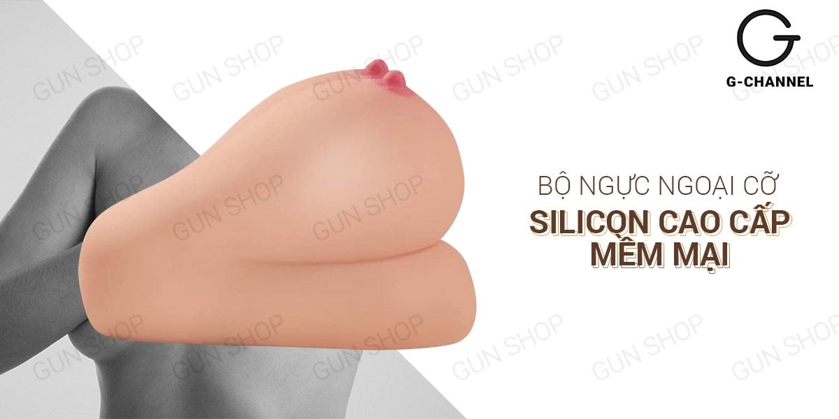 Thông tin Ngực giả âm đạo & hậu môn silicon trần cao cấp mềm mịn - Man Mastuebator 3kg hàng mới về