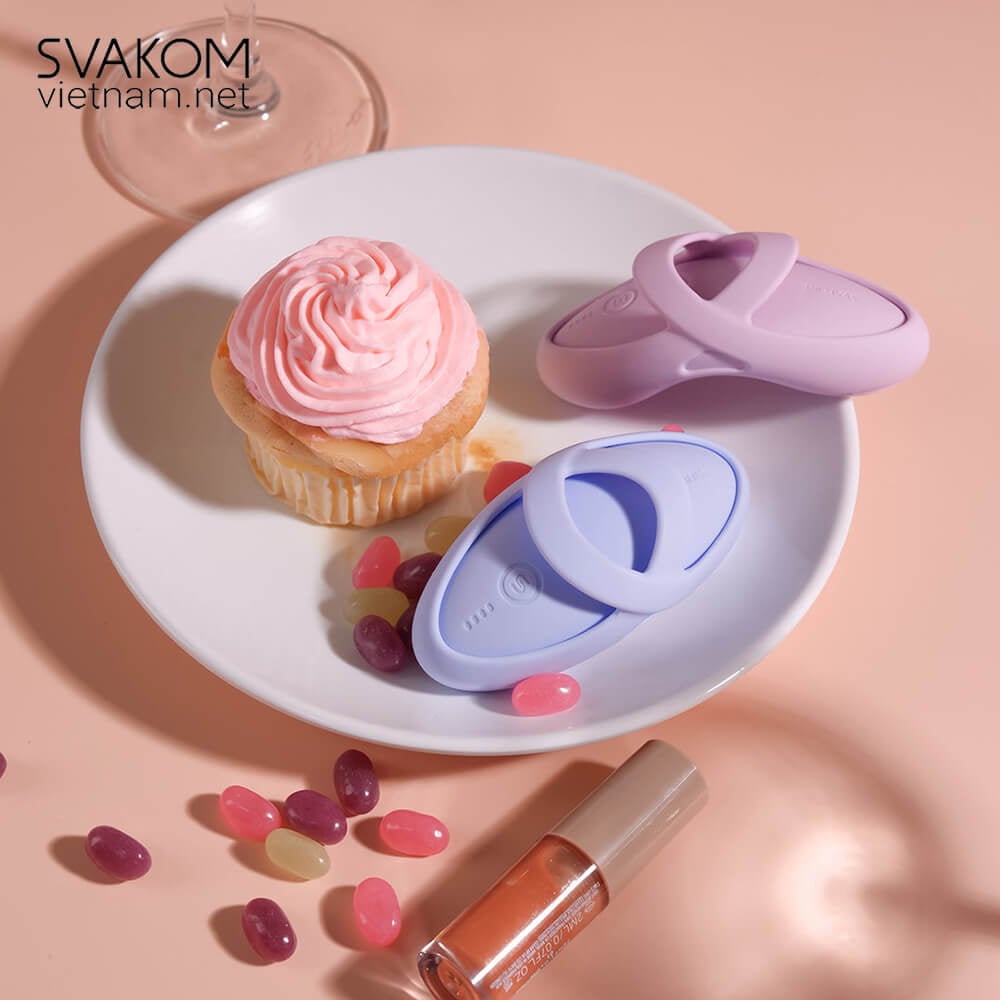Máy rung âm vật SVAKOM Echo 2 silicone lỏng cao cấp app điều khiển
