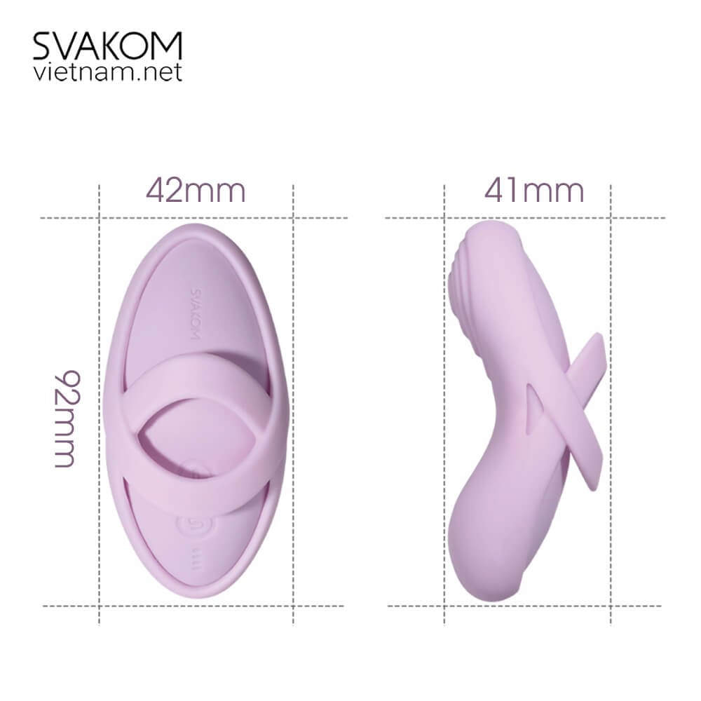 Review Máy rung âm vật đeo ngón SVAKOM Echo 2 điều khiển qua App mới nhất Review Máy rung âm vật đeo ngón SVAKOM Echo 2 điều khiển qua App mới nhất