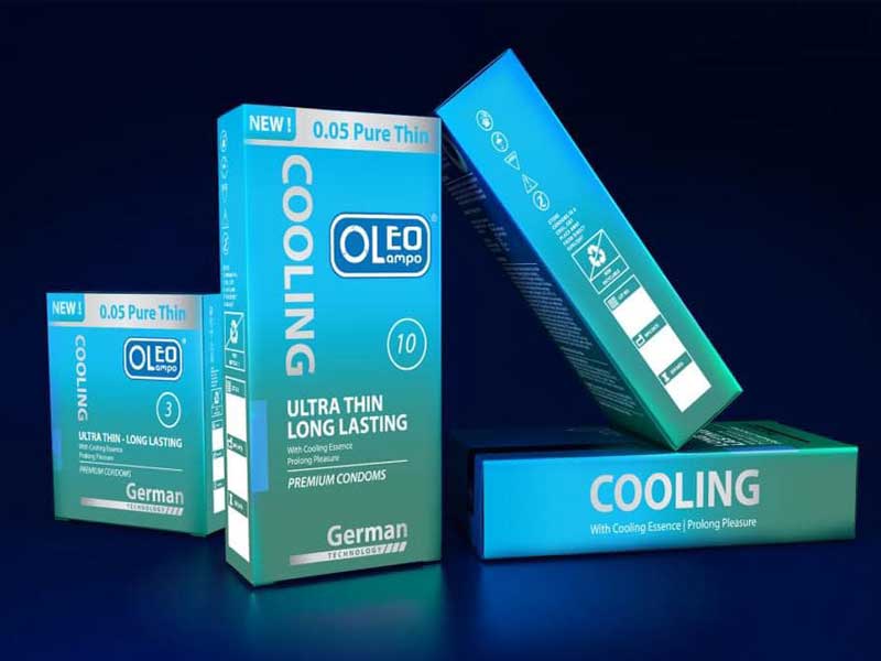 Sỉ Bao cao su OLEO LamPo Cooling bạc hà mát lạnh + kéo dài hàng mới về