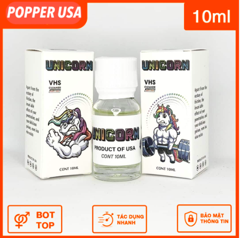 Địa chỉ bán Popper Unicorn chai hít kích thích 10ml cao cấp