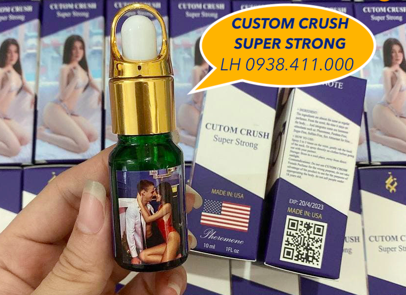 Custom Crush Super Strong thuốc kích dục nữ cực mạnh dạng nước chính hãng Mỹ