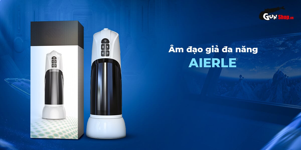 Kho sỉ Âm đạo giả đa năng AierLe rung thụt hút sưởi ấm hàng mới về
