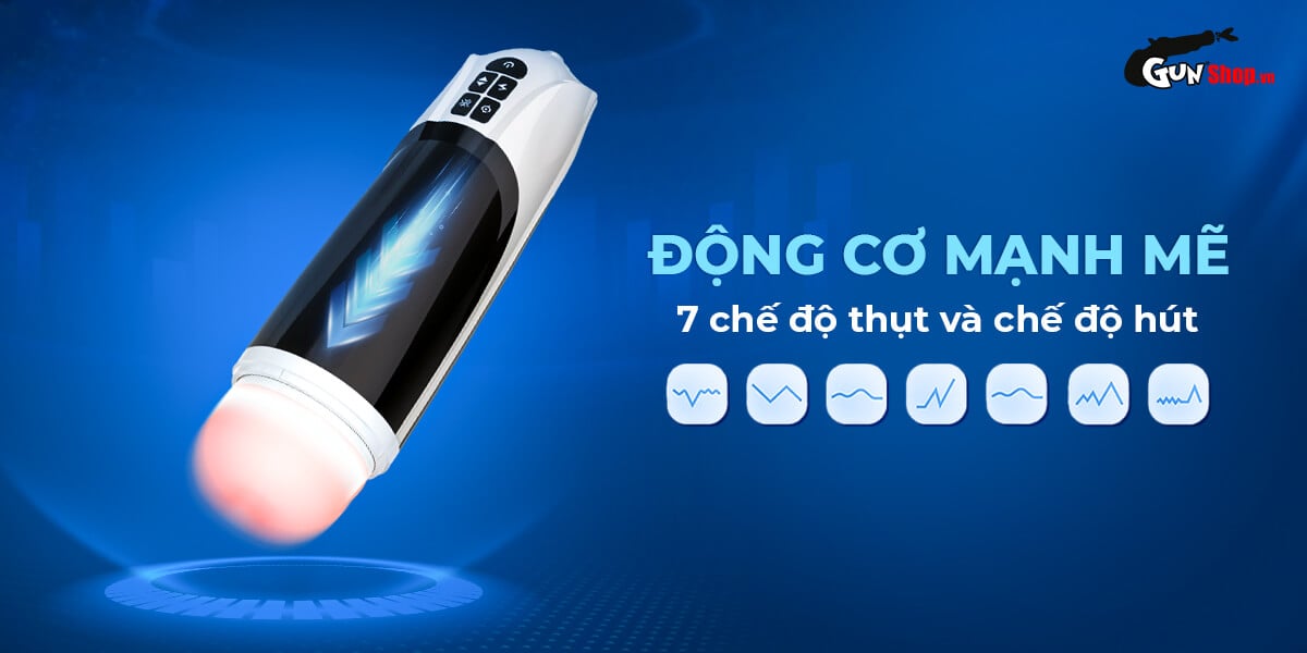 Kho sỉ Âm đạo giả đa năng AierLe rung thụt hút sưởi ấm hàng mới về