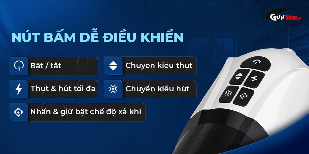 Kho sỉ Âm đạo giả đa năng AierLe rung thụt hút sưởi ấm hàng mới về