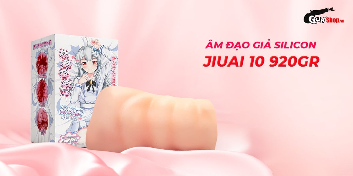 Âm đạo giả silicon Jiuai 10 920g