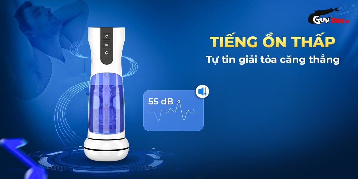 Sỉ Âm đạo giả AierLe Space Warrior 2 rung thụt co bóp mạnh cao cấp