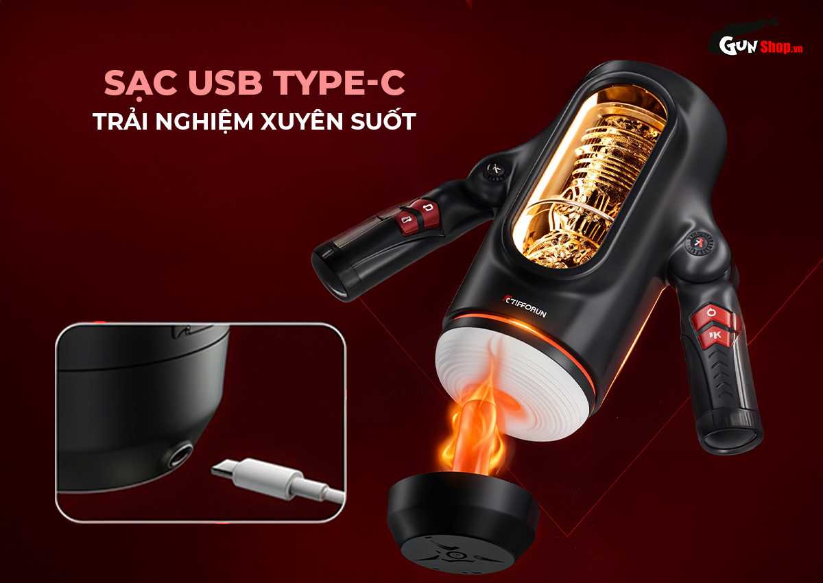 Review Âm đạo giả rung thụt tự động Yeain Tifforun KingKong cao cấp Review Âm đạo giả rung thụt tự động Yeain Tifforun KingKong cao cấp