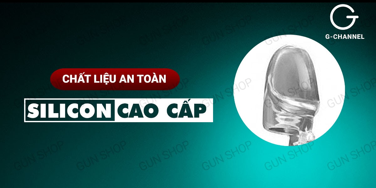 Bao cao su đôn dên hở thân có vòng thắt chống tuột Wild Knight