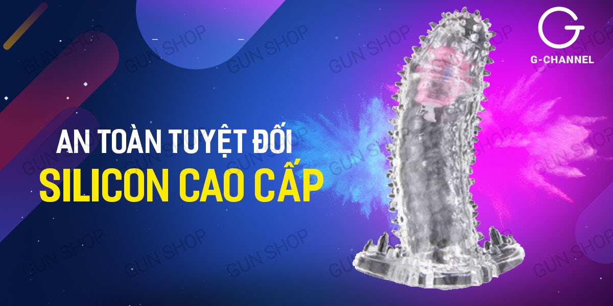 Bao cao su đôn dên tăng kích thước rung phần đầu dương vật Baile Braveman Bao cao su đôn dên tăng kích thước rung phần đầu dương vật Baile Braveman