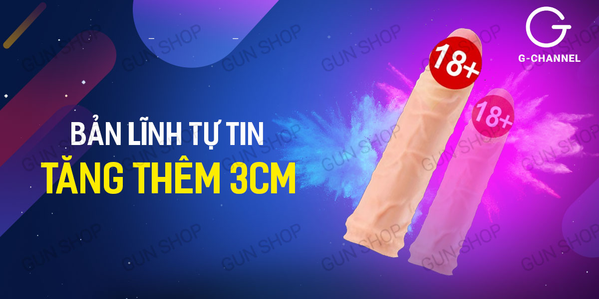 Bao cao su đôn dên tăng kích thước Yeain Maxman tăng 3cm Bao cao su đôn dên tăng kích thước Yeain Maxman tăng 3cm