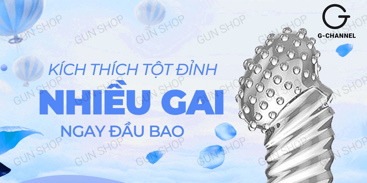  Cửa hàng bán Bao cao su ngón tay dài Aichao G-spot 2 - Gai nổi lớn - Hộp 1 cái tốt nhất