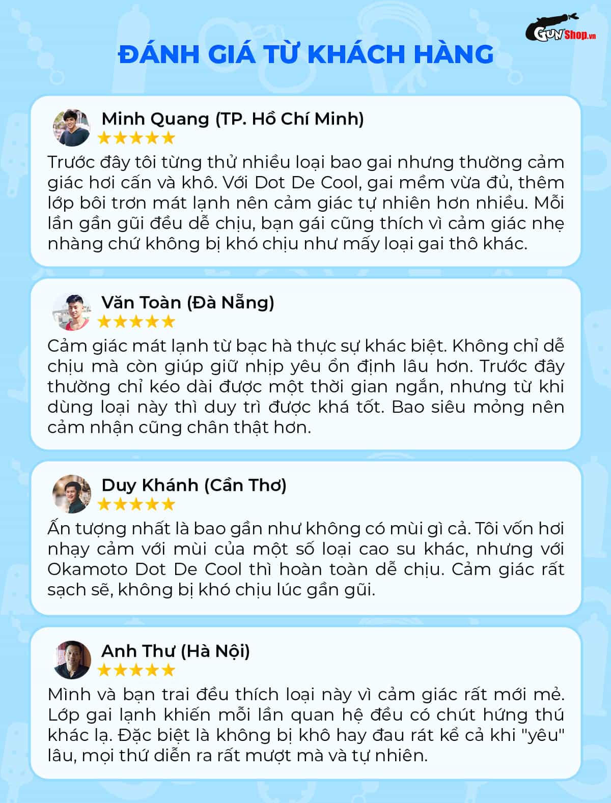 Bỏ sỉ Bao cao su Okamoto Dot De Cool - Gai lạnh, kéo dài thời gian - Hộp 10 cái loại tốt