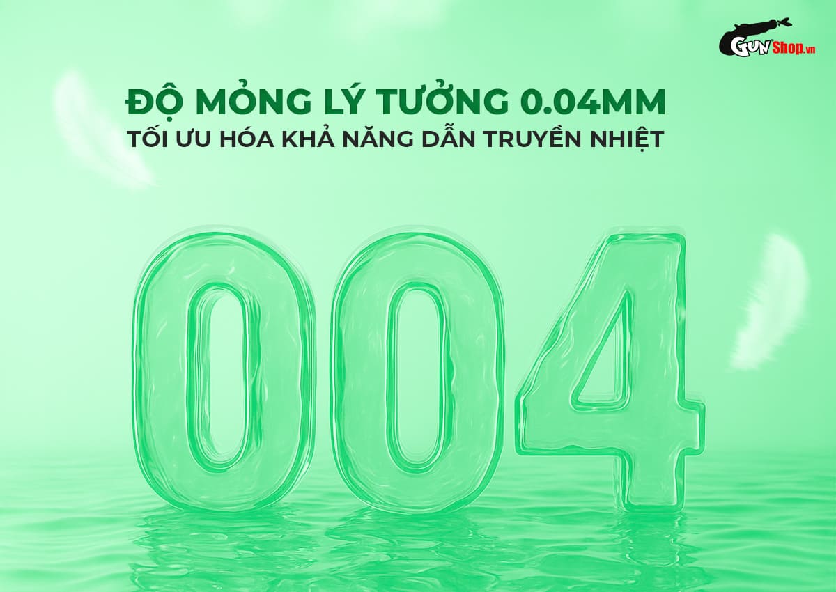 Bán Bao cao su Okamoto Harmony - Gân sọc, siêu mỏng - Hộp 10 cái tốt nhất