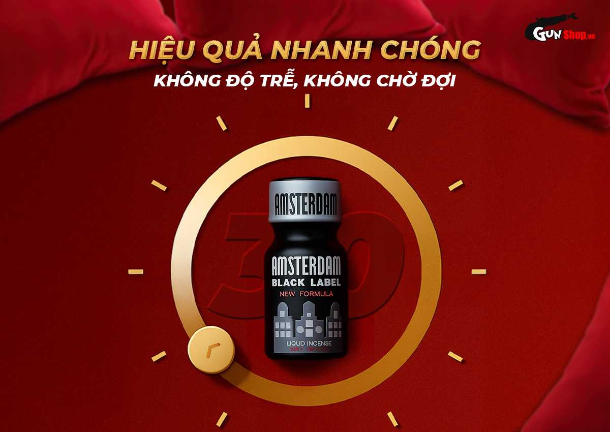 Cung cấp Chai hít tăng khoái cảm Popper PWD USA Amsterdam Grey - Chai 10ml hàng xách tay