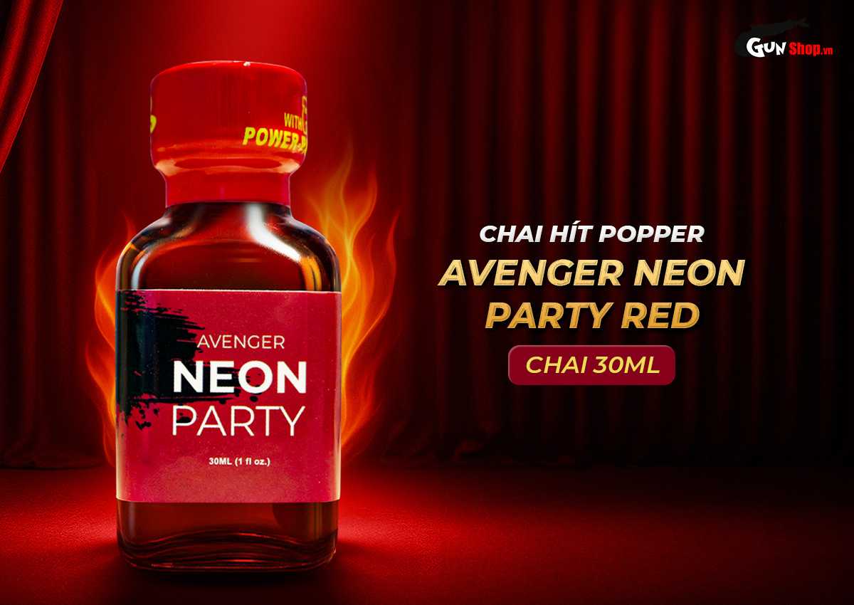 So sánh Chai hít tăng khoái cảm Popper PWD Avenger Neon Party Red - Chai 30ml cao cấp So sánh Chai hít tăng khoái cảm Popper PWD Avenger Neon Party Red - Chai 30ml cao cấp