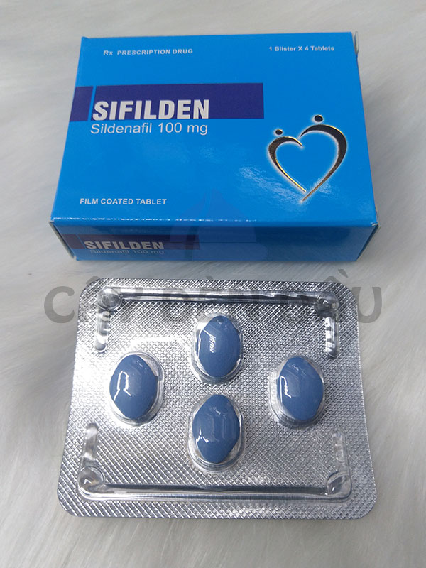  Bán Thuốc Sifilden 100mg cường dương sildenafil 100 kéo dài thời gian chống xuất tinh sớm nhập khẩu