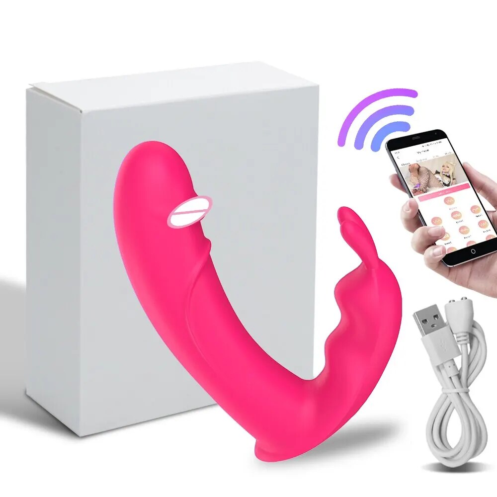 Shop bán Dương vật giả tai thỏ Mirea kết nối Bluetooth điều khiển qua app giá tốt