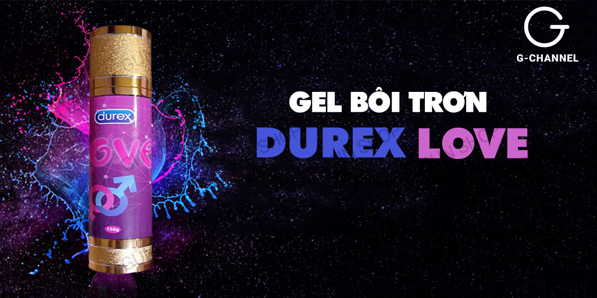 Gel bôi trơn tăng khoái cảm Durex Love