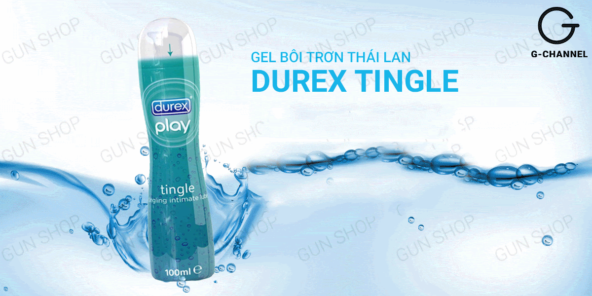 Cung cấp Gel bôi trơn mát lạnh - Durex Tingle - Chai 100ml giá rẻ